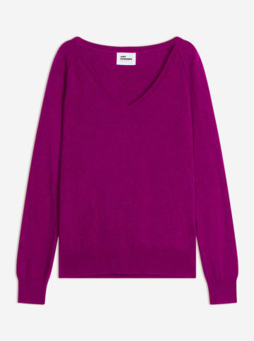 Just Cashmere Kaschmir-Pullover "Phoebe" in Fuchsia