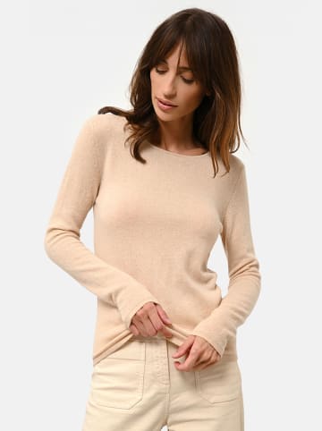 Just Cashmere Kaschmir-Pullover in Beige