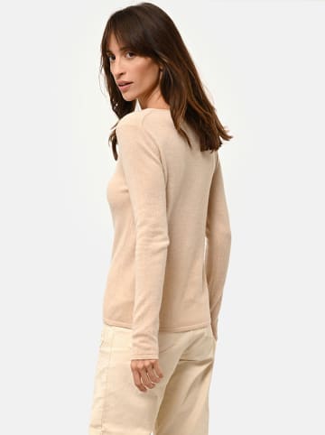 Just Cashmere Kaschmir-Pullover in Beige