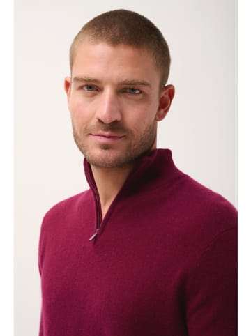 Just Cashmere Kaschmir-Pullover "Bradley" in Bordeaux