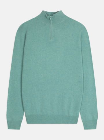 Just Cashmere Kaschmir-Pullover "Bradley" in Türkis
