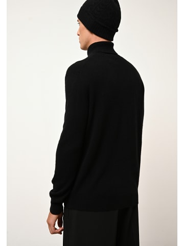 Just Cashmere Kasjmieren coltrui "Connor" zwart