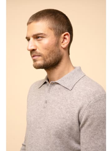 Just Cashmere Kaschmir-Pullover "Douglas" in Grau