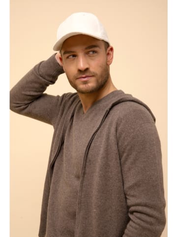 Just Cashmere Kaszmirowy kardigan "Elliot" w kolorze brązowym