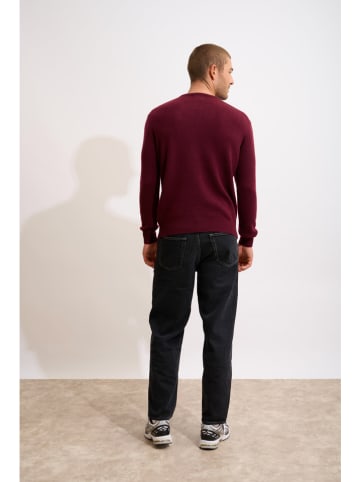 Just Cashmere Kasjmieren trui "Gabin" bordeaux