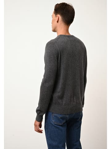 Just Cashmere Kaszmirowy sweter "Howard" w kolorze antracytowym