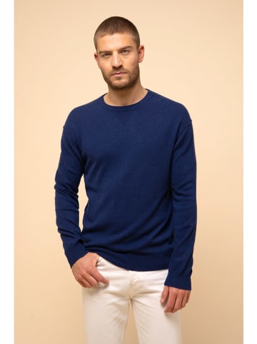 Just Cashmere Kaschmir-Pullover "Noe" in Blau