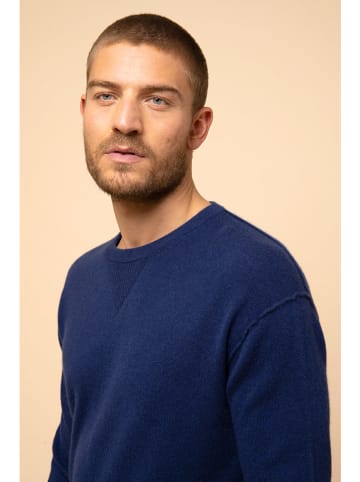 Just Cashmere Kasjmieren trui "Noe" blauw