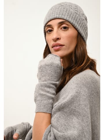 Just Cashmere Kasjmieren muts "Cleo" grijs