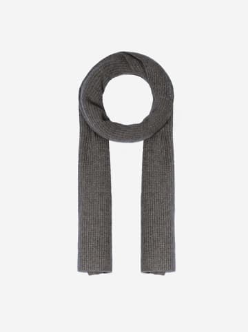 Perfect Cashmere Kaszmirowy szal "Lea" w kolorze szarym - 180 x 30 cm