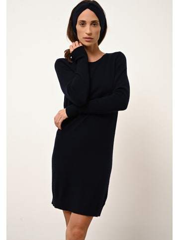 Just Cashmere Kasjmieren hoofdband "Namad" donkerblauw