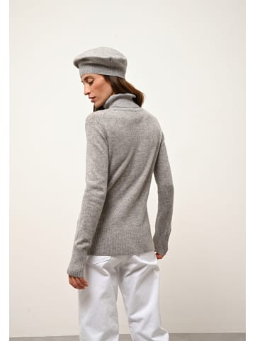 Just Cashmere Kaschmir-Mütze "Paris" in Grau