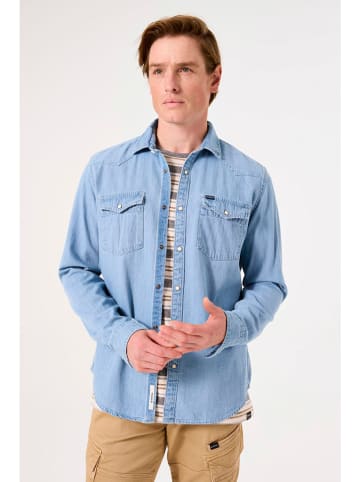 Garcia Koszula w kolorze błękitnym