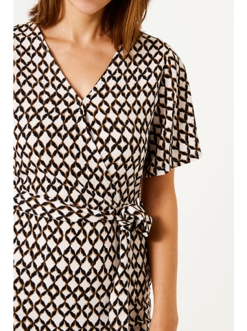 Garcia Jurk wit/bruin