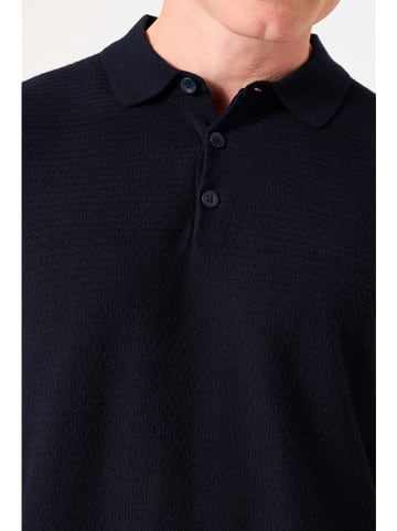 Garcia Koszulka polo w kolorze czarnym