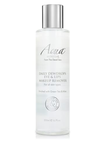 Aquamineral Płyn "Daily Dewdrops Eye & Lips" do demakijażu - 200 ml