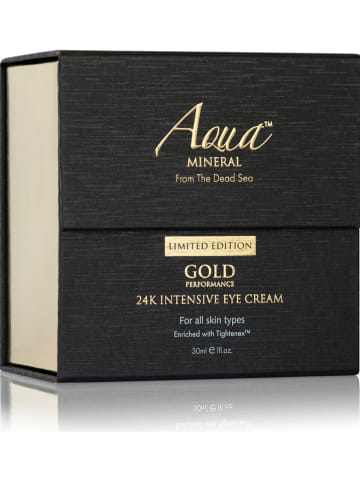 Aquamineral Augencreme "Gold Performance 24K Intensive", 30 ml
