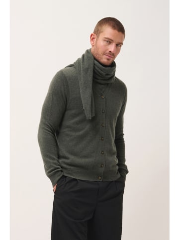 Just Cashmere Kasjmieren sjaal "Spencer" antraciet
