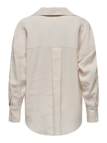 ONLY Carmakoma Bluse in Beige