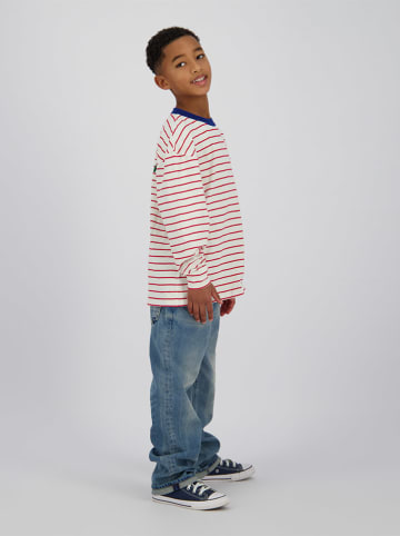 Vingino Longsleeve "Hotch" in Creme/ Rot