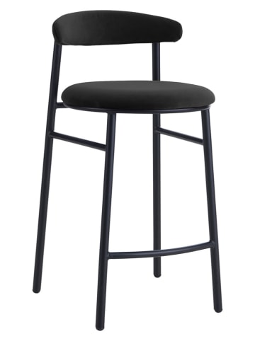 Ellos Home Barstuhl "Doggi" in Schwarz - (B)44 x (H)84 x (T)45 cm