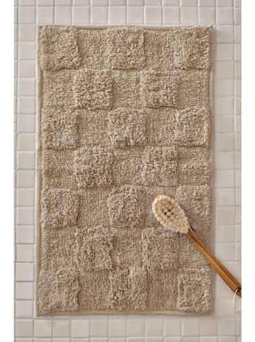 Ellos Home Dywanik łazienkowy "Saga" w kolorze beżowym