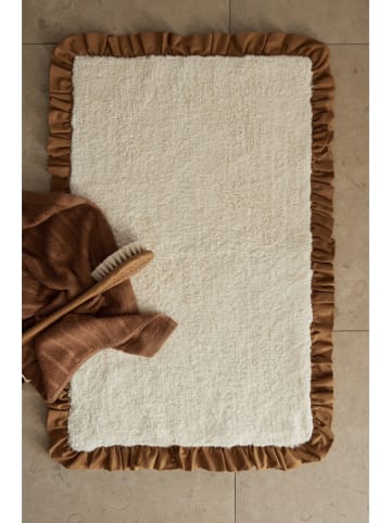 Ellos Home Badvorleger "Clair" in Senf/ Creme