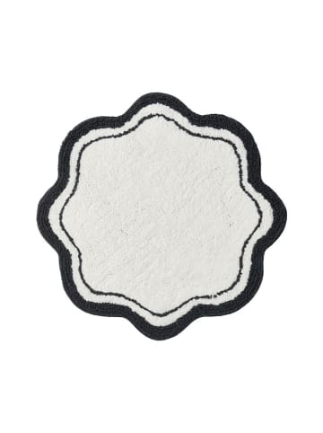 Ellos Home Badematte ''Louie'' in Weiß/ Schwarz