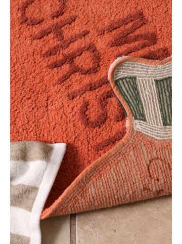 Ellos Home Badvorleger "Janna" in Rot - (L)47 x (B)90 cm