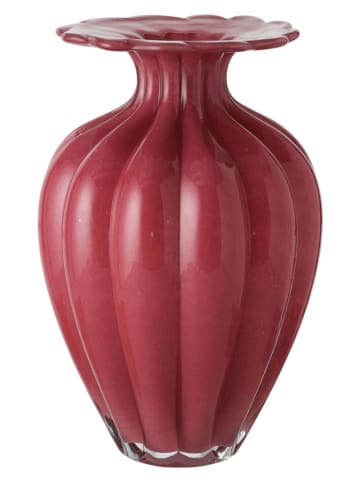 Ellos Home Wazon "Tuva-Li" w kolorze czerwonym - wys. 31,5 x Ø 21 cm