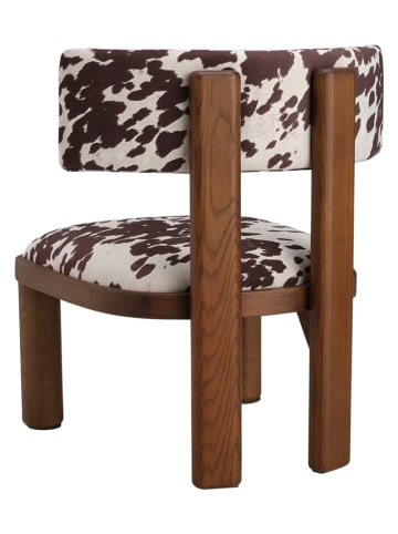 Ellos Home Stuhl "Colomina" in Braun - (B)61 x (H)74 x (T)64 cm