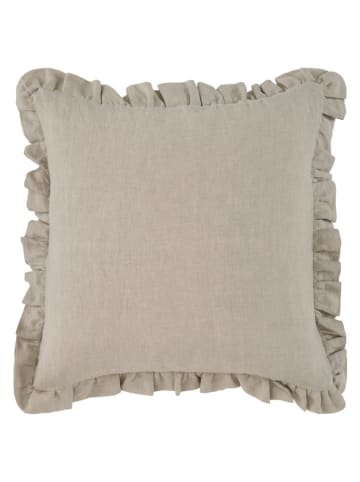 Ellos Home Linnen kussenhoes "Candice" beige