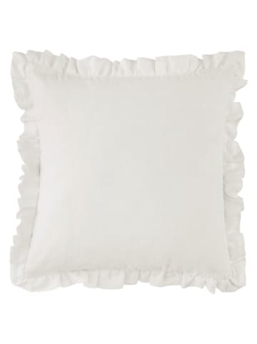 Ellos Home Linnen kussenhoes "Candice" wit