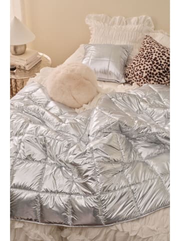 Ellos Home Bedsprei "Tuva-Li" zilverkleurig