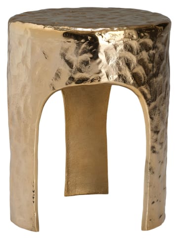 Ellos Home Stolik "Glory" w kolorze złotym - wys. 44,5 x Ø 35 cm