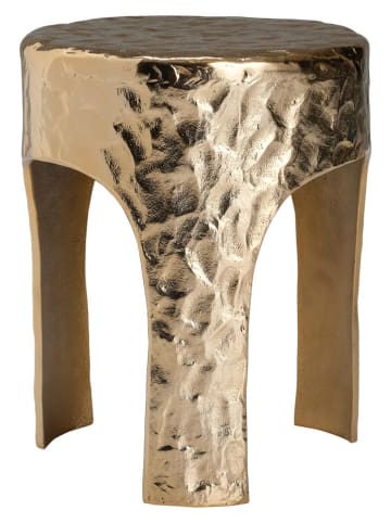 Ellos Home Stolik "Glory" w kolorze złotym - wys. 44,5 x Ø 35 cm