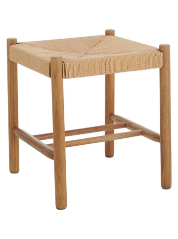 Ellos Home Kruk "Ellan" lichtbruin - (L)40 x (B)46 x (H)40 cm