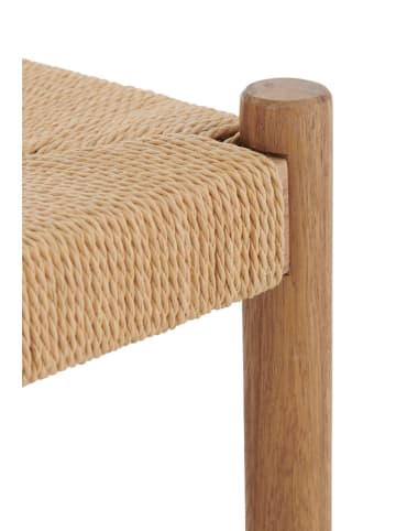 Ellos Home Kruk "Ellan" lichtbruin - (L)40 x (B)46 x (H)40 cm