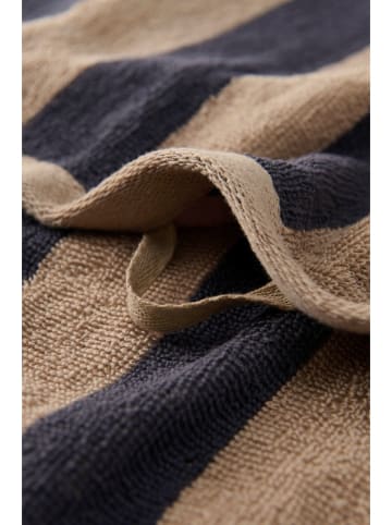 Ellos Home 4-częściowy zestaw ręczników "Saga" w kolorze granatowo-beżowym