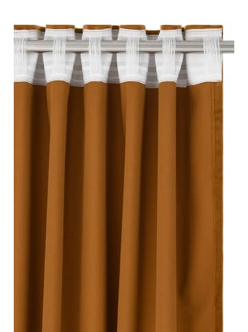 Ellos Home 2-delige set: gordijnen "Nora" lichtbruin