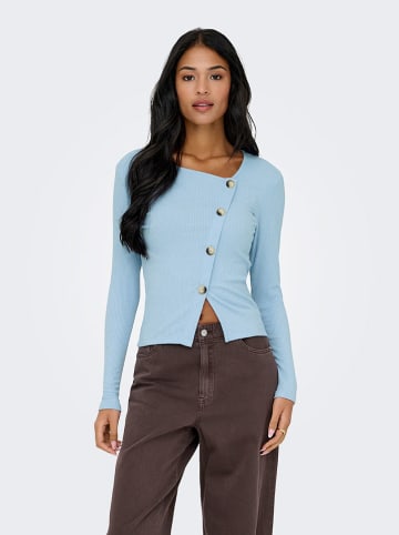 JDY Longsleeve "Freya" lichtblauw