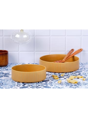 Björn Salaterki (2 szt.) "Scandi" w kolorze musztardowym