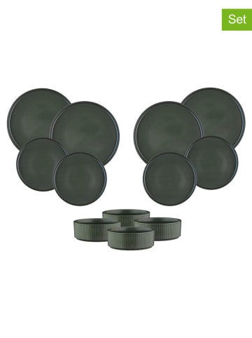Björn 12tlg. Tafelservice "Scandi" in Oliv