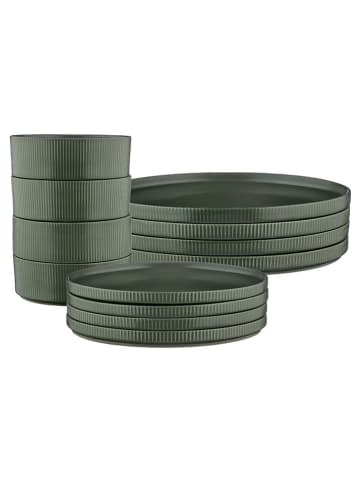 Björn 12-częściowy zestaw "Scandi" w kolorze oliwkowym