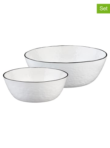 Björn 2er-Set: Salatschalen "Pure" in Weiß/ Schwarz