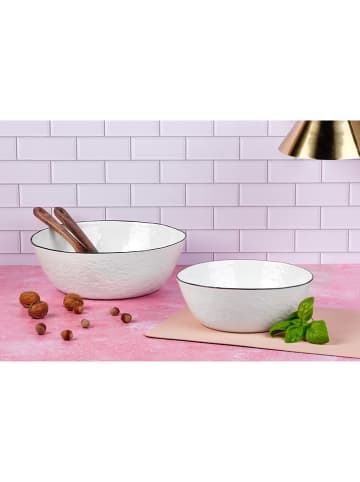 Björn 2er-Set: Salatschalen "Pure" in Weiß/ Schwarz