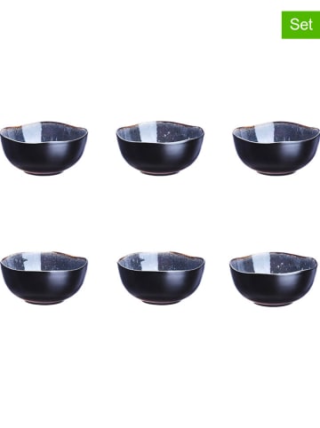 Björn 6-delige set: kommen "Iris" donkerblauw - Ø 12 cm