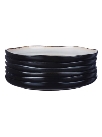 Björn 6er-Set: Speiseteller "Iris" in Creme - Ø 26 cm