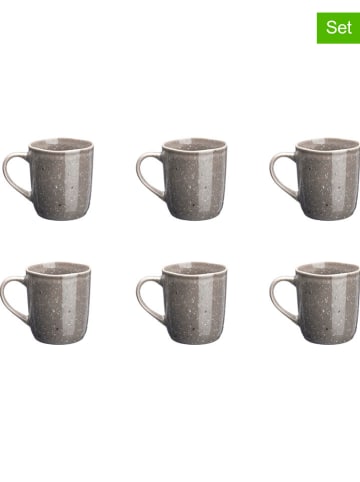 Björn 6er-Set: Jumbotassen "Stellar" in Taupe - 400 ml