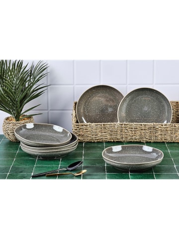 Björn 6-delige set: soepborden "Stellar" taupe - Ø 22,5 cm